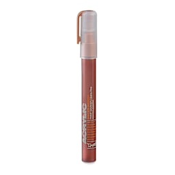 Montana Acrylic Marker - 0.7 mm, Matte Copper with cap on