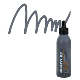 Montana Acrylic Marker Refill - 25 ml , Gravel, Refill and swatch