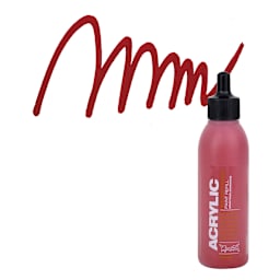 Montana Acrylic Marker Refill - 25 ml, Royal Red, Refill and swatch