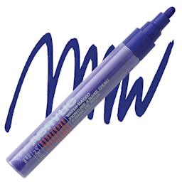 Montana Acrylic Marker - 2 mm Tip, Shock Lilac marker and swatch