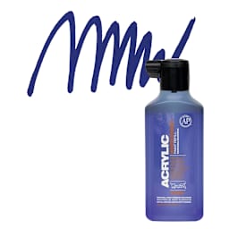 Montana Acrylic Marker Refill - 180 ml, Shock Lilac, Refill and swatch