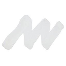 Molotow One4All Acrylic Marker - 4-8 mm Tip, White Glossy, Chisel Tip, swatch