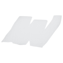 Molotow One4All Acrylic Marker - 15 mm Tip, White Glossy, Chisel Tip, swatch