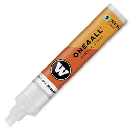 Molotow One4All Acrylic Marker - 4–8 mm Tip , Signal White, Chisel Tip