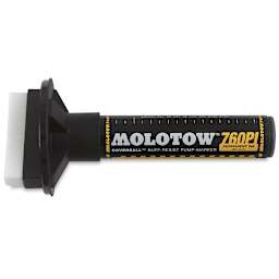 Molotow Coversall Marker - 60 mm Tip , Signal Black, Flat Tip