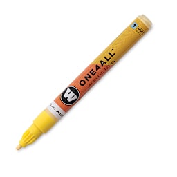 Molotow One4All Acrylic Marker - 2 mm Tip, Vanilla Pastel, Bullet Tip