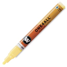 Molotow One4All Acrylic Marker - 4 mm Tip, Vanilla Pastel, Bullet Tip