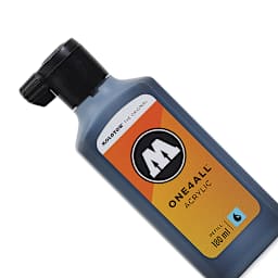 Molotow One4All Acrylic Marker Refill - 180 ml, Signal Black