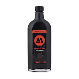 Molotow Speedflow Refill - 250 ml, Copper Black, Bottle, front of bottle
