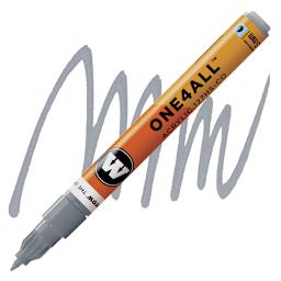 Molotow One4All Acrylic Marker - 1.5 mm Tip, Cool Grey Pastel marker and swatch
