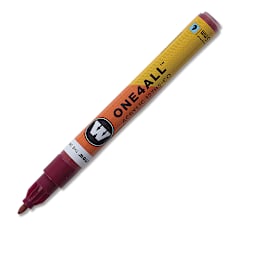 Molotow One4All Acrylic Marker - 1.5 mm Tip, Burgundy