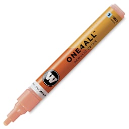 Molotow One4All Acrylic Marker - 4 mm Tip, Peach Pastel, Bullet Tip