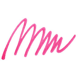 Molotow One4All Acrylic Marker - 2 mm Tip, Neon Red Flowers, Bullet Tip, swatch