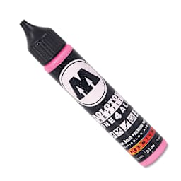 Molotow One4All Acrylic Marker Refill - 30 ml, Neon Pink Fluorescent