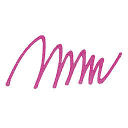 Molotow One4All Acrylic Marker - 2 mm Tip, Metallic Pink, Bullet Tip swatch