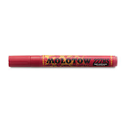Molotow One4All Acrylic Marker - 4 mm Tip, Traffic Red, Bullet Tip