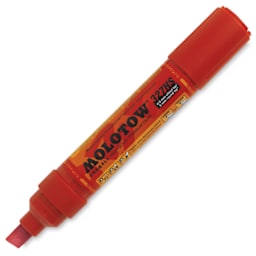 Molotow One4All Acrylic Marker - 4–8 mm Tip, Traffic Red, Chisel Tip