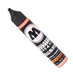 Molotow One4All Acrylic Marker Refill - 30 ml, Neon Orange Fluorescent