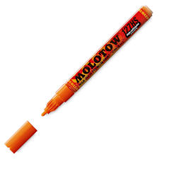 Molotow One4All Acrylic Marker - 2 mm Tip, Dare Orange, Bullet Tip