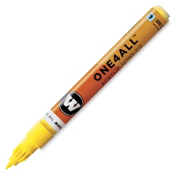 Molotow One4All Acrylic Marker - 1.5 mm Tip, Zinc Yellow