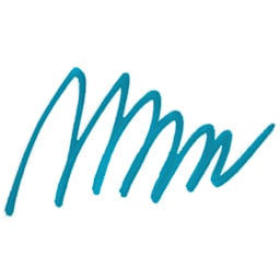 Molotow One4All Acrylic Marker - 2 mm Tip, Aqua, Bullet Tip, swatch