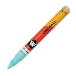 Molotow One4All Acrylic Marker - 2 mm Tip, Riviera Light, Bullet Tip, cap off