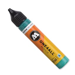 Molotow One4All Acrylic Marker Refill - 30 ml, Lagoon Blue