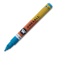 Molotow One4All Acrylic Marker - 1.5 mm Tip, Shock Blue Middle
