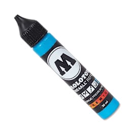 Molotow One4All Acrylic Marker Refill - 30 ml, Shock Blue Middle