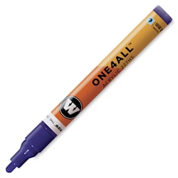 Molotow One4All Acrylic Marker - 4 mm Tip, Violet Dark, Bullet Tip
