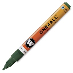 Molotow One4All Acrylic Marker - 2 mm Tip, Future Green, Bullet Tip