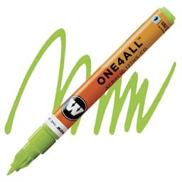 Molotow One4All Acrylic Marker - 1.5 mm Tip, Grassopper marker and swatch