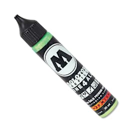 Molotow One4All Acrylic Marker Refill - 30 ml, Neon Green Fluorescent