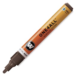 Molotow One4All Acrylic Marker - 4 mm Tip, Hazelnut, Bullet Tip