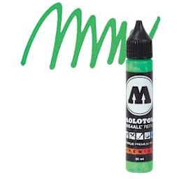 Molotow One4All Acrylic Marker Refill - 30 ml, Universes Green and swatch