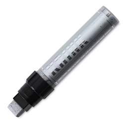 Krink K-55 Paint Markers - Silver Marker shown uncapped at angle