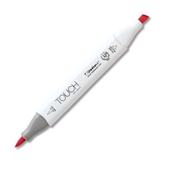 ShinHan Touch Twin Brush Marker - Coral Red (marker)