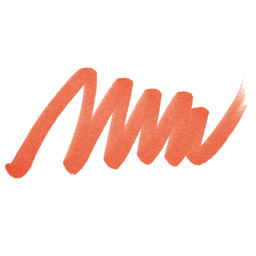 ShinHan Touch Twin Brush Marker - Vermilion swatch