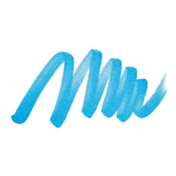 ShinHan Touch Twin Brush Marker - Cerulean Blue Light swatch