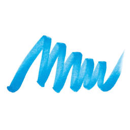 ShinHan Touch Twin Brush Marker - Cerulean Blue swatch