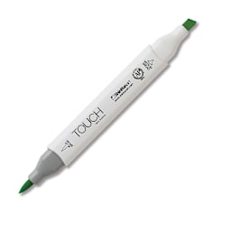 ShinHan Touch Twin Brush Marker - Fluorescent Green (marker)