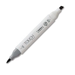 ShinHan Touch Twin Brush Marker - Mahogany (marker)