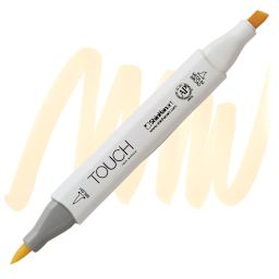 Shinhan Touch Twin Brush Marker - Baby Skin Pink marker and swatch
