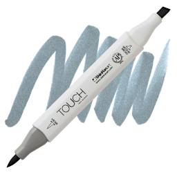 Shinhan Touch Twin Brush Marker - Blue Grey 5 marker and swatch