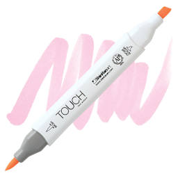 ShinHan Touch Twin Brush Marker - Blush R136 marker and swatch