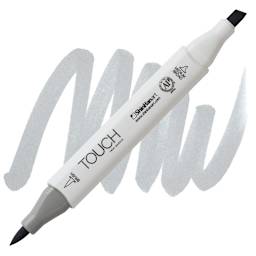 ShinHan Touch Twin Brush Marker - Cool Grey 2 CG2 marker and swatch