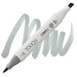 ShinHan Touch Twin Brush Marker - Green Grey 3 GG3 marker and swatch