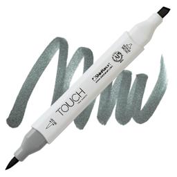 ShinHan Touch Twin Brush Marker - Green Grey 7 GG7 marker and swatch