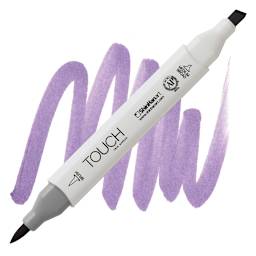 ShinHan Touch Twin Brush Marker - Lavender P83 marker and swatch