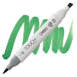 ShinHan Touch Twin Brush Marker - Mint Green G56 marker and swatch